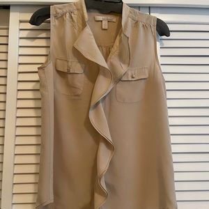 Silk Banana Republic Heritage Sleeveless Blouse